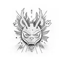 we control the universe  tattoo design idea