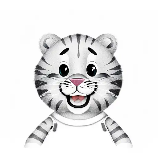 daniel tiger on drugs tattoo design idea