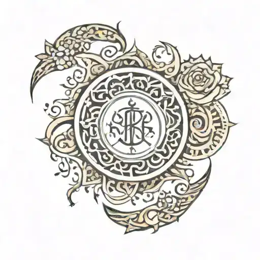 KARMA IN SANSKRIT tattoo design idea