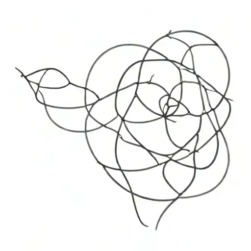 interlink tattoo design idea