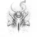 thor tattoo design idea