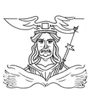 wisdom courage justice temperance tattoo design idea