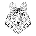 Animal Print tattoo design idea