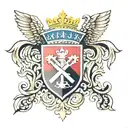 croatian emblem und Symbols half sleeve tattoo design idea