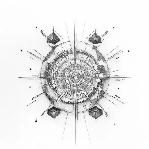 visualize the song lyrics 'only the ends of the red will how you my blueside' tattoo design idea