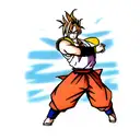 Gohan ssj2  tattoo design idea