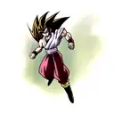 Gohan ssj2  tattoo design idea