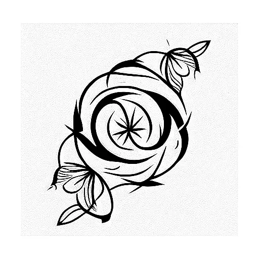Minimalist "Cover Up Tattoo" Tattoo Idea BlackInk
