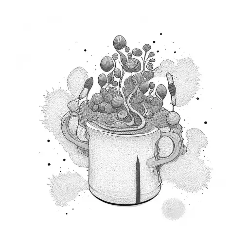 sprout with a beanie tattoo design idea