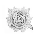 sprout with a beanie tattoo design idea