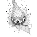 sprout with a beanie tattoo design idea