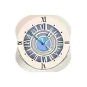 hourglass.  analog clock.  pyramid. tattoo design idea