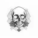 skull tattoo design idea