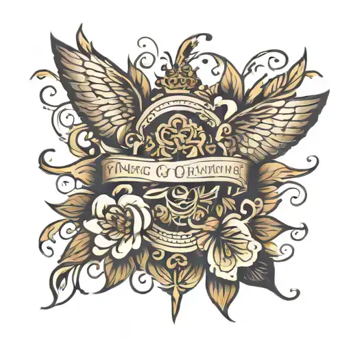 bible verse tattoo design idea