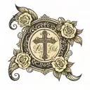 bible verse tattoo design idea