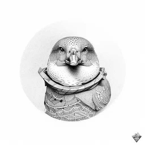 patos tattoo design idea