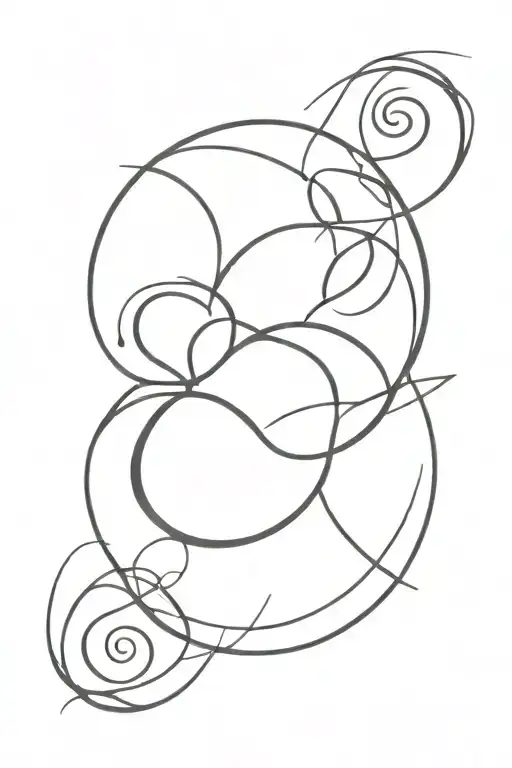 Adoption symbol incorporated tattoo design idea