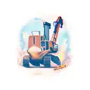 excavator bulldozer poker ammunition babes tattoo design idea