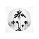 Palm Tree tattoo design idea