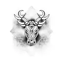 taurus tattoo design idea