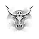 taurus tattoo design idea