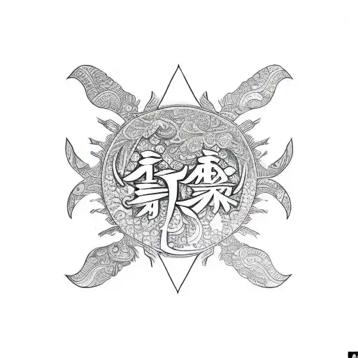 Kaizen Kanji tattoo design idea