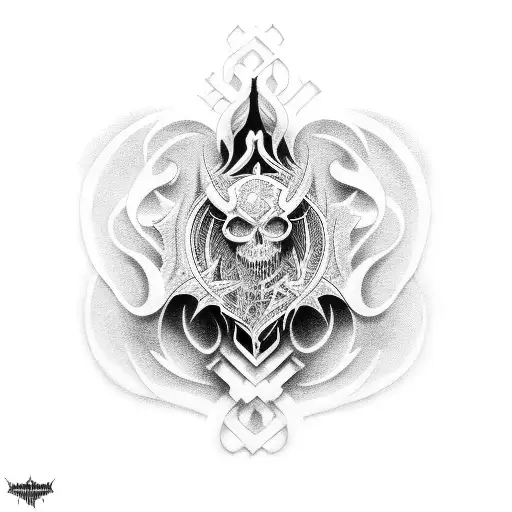 korn tattoo design idea