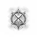 korn logo tattoo design idea