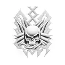 korn logo tattoo design idea