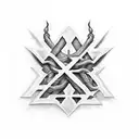 korn logo tattoo design idea