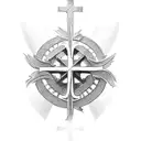 St Paul's Cross tattoo design idea