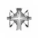 St Paul's Cross tattoo design idea
