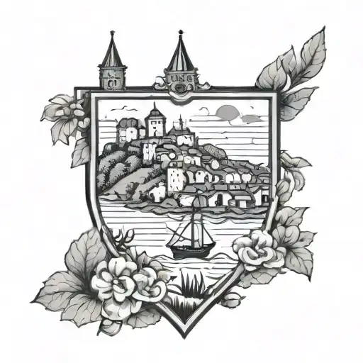 Basque Country and Brittany tattoo design idea