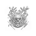 money ,love , difficult life, slow progress  tattoo design idea