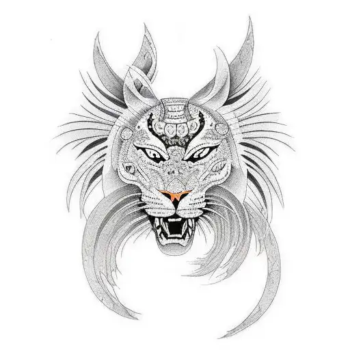 Warrior, 13, strong, fighter tattoo design idea