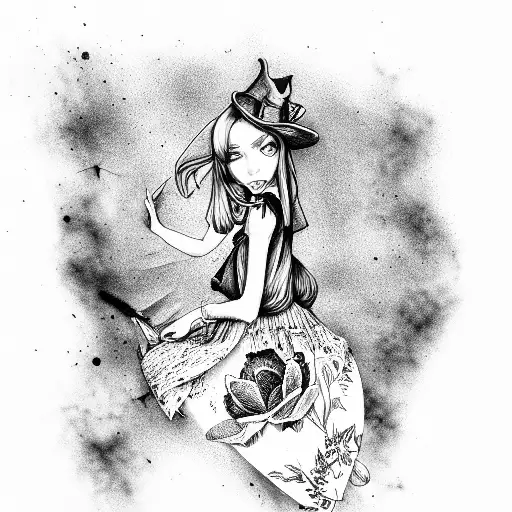 Ramón on Twitter Dmitriy Tkach gt White Rabbit Alices Adventures in  Wonderland tattoo ink art httpstcofKJmaQpZrK  X