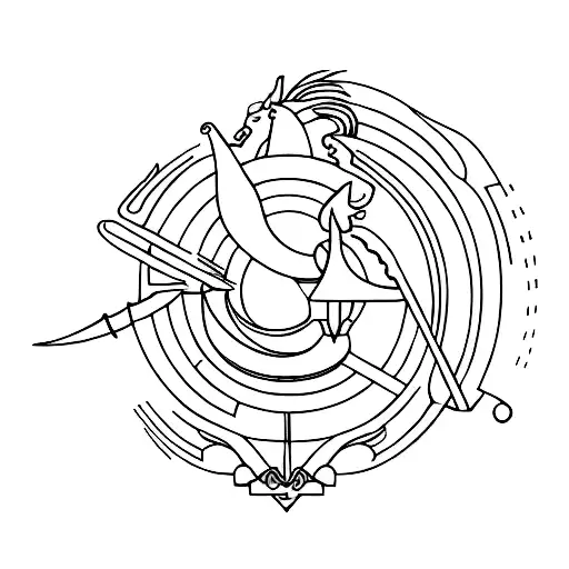 Sagittarius, Capricorn, Scorpio, aries tattoo design idea