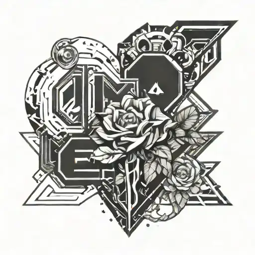 Love, Apex Legends, dead inside  tattoo design idea