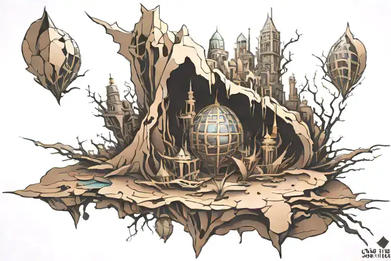 Aesthetic tattoo design idea