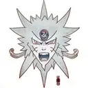 Sasuke Uchiha's katana tattoo design idea