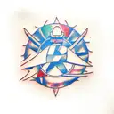 Sasuke Uchiha's katana tattoo design idea