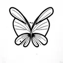 mariposa tattoo design idea
