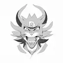 Naruto Kurama tattoo design idea