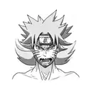 Naruto Kurama tattoo design idea