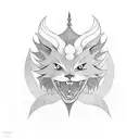 Kurama tattoo design idea