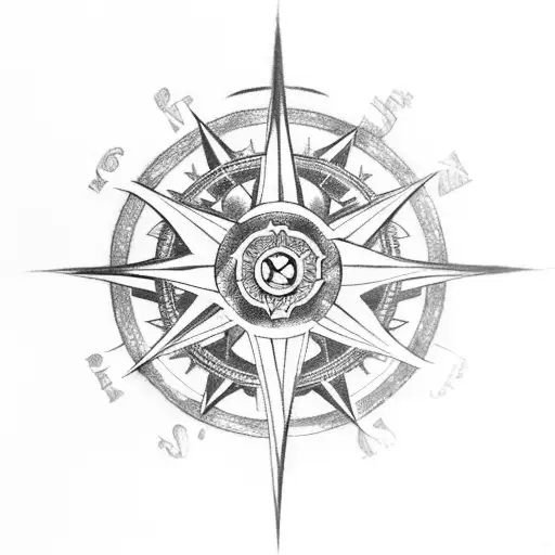 roses, compass cross, goku, soccer, energy tattoo design idea