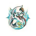 burn flicker die tattoo design idea