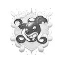 goofie cartoon  tattoo design idea