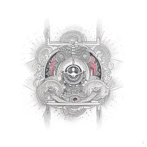 Gemini  tattoo design idea