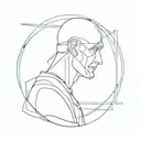 french guy Paul  tattoo design idea